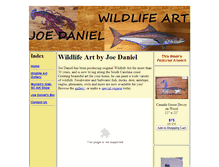 Tablet Screenshot of amazingwildlifeart.com